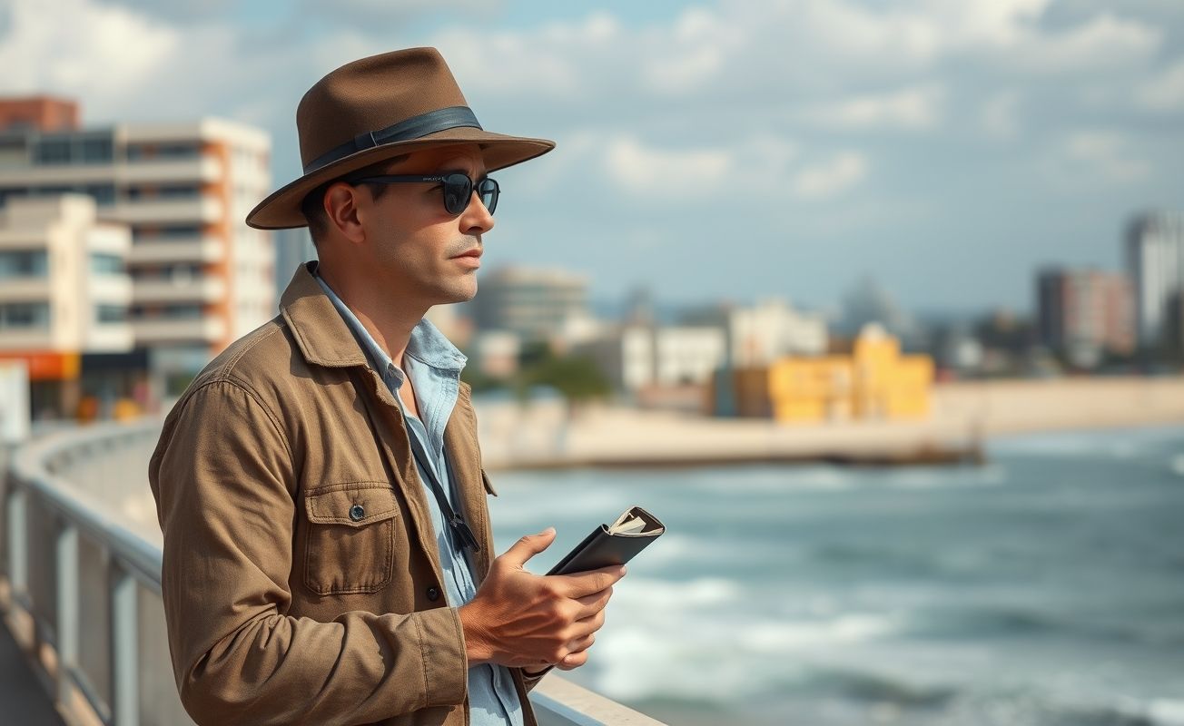 Detetive particular trabalhando em Aracaju