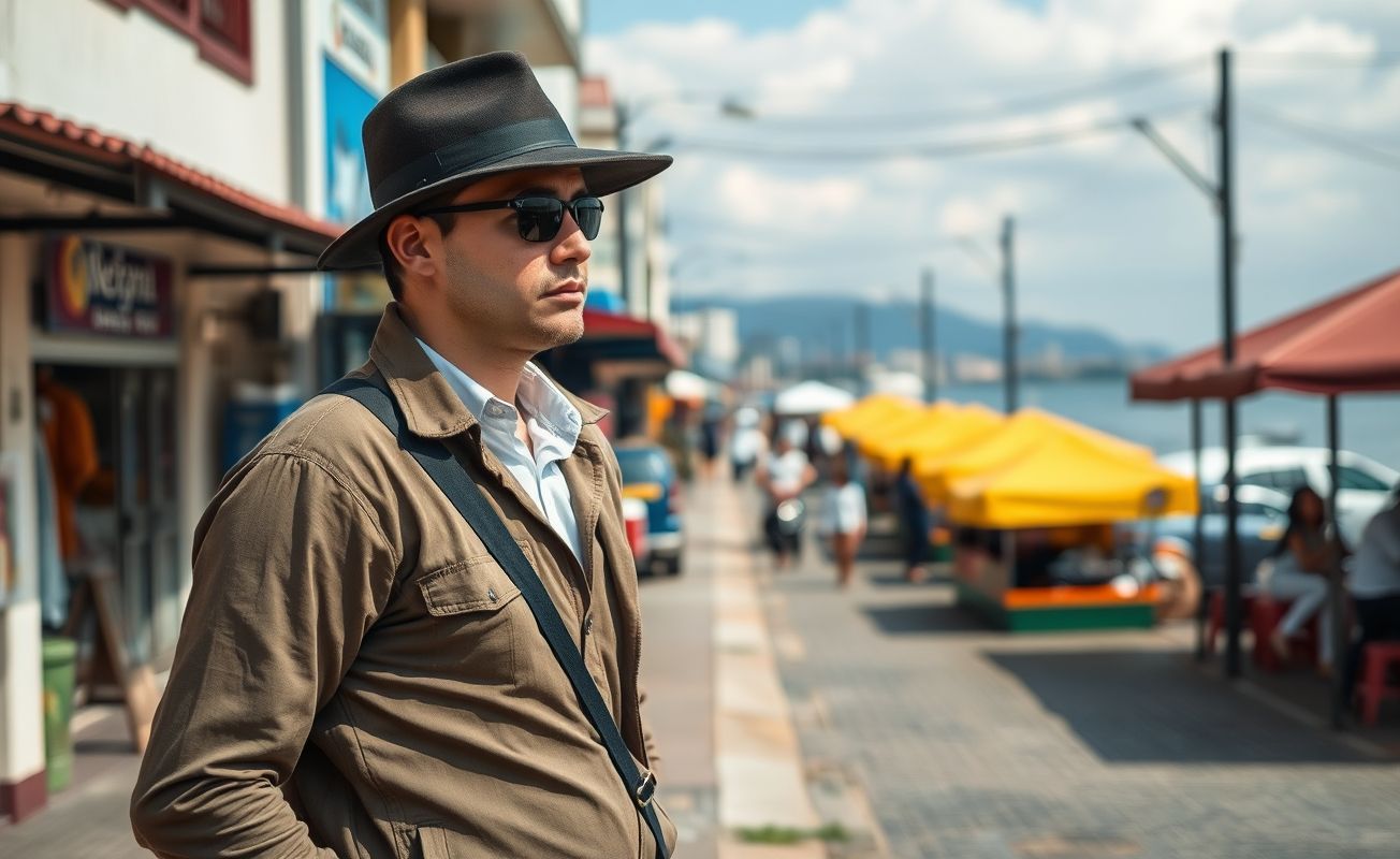 Detetive particular trabalhando em Belém do Pará