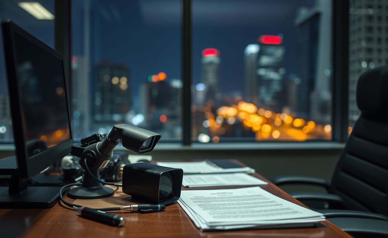 Detetive particular trabalhando em Belo Horizonte