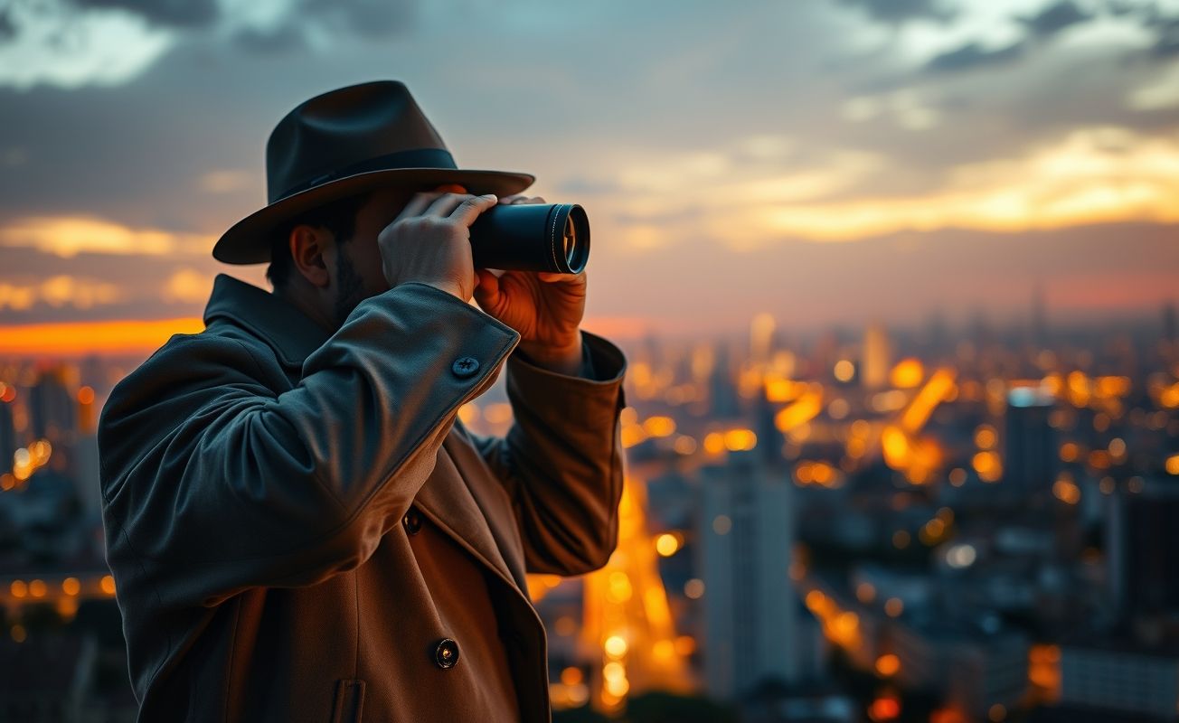 Detetive particular trabalhando em Campinas