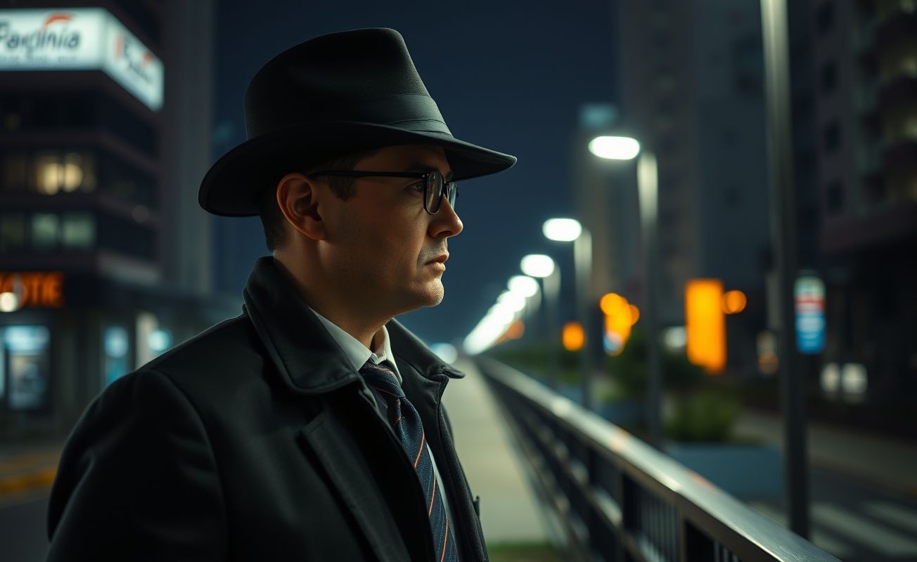 Detetive particular trabalhando em Curitiba