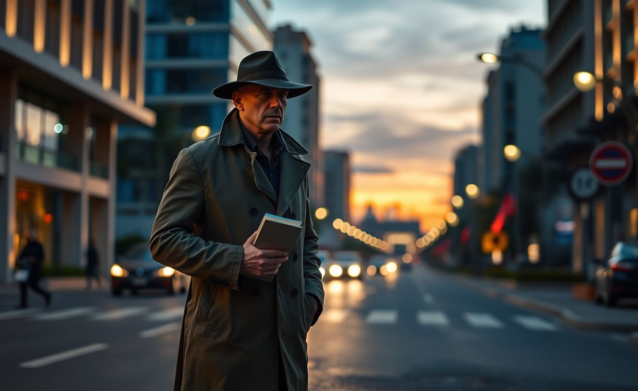 Detetive particular trabalhando no Distrito Federal