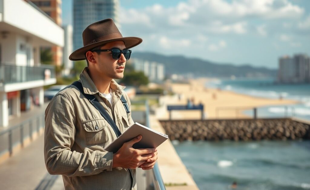 Detetive particular realizando observação em Florianópolis