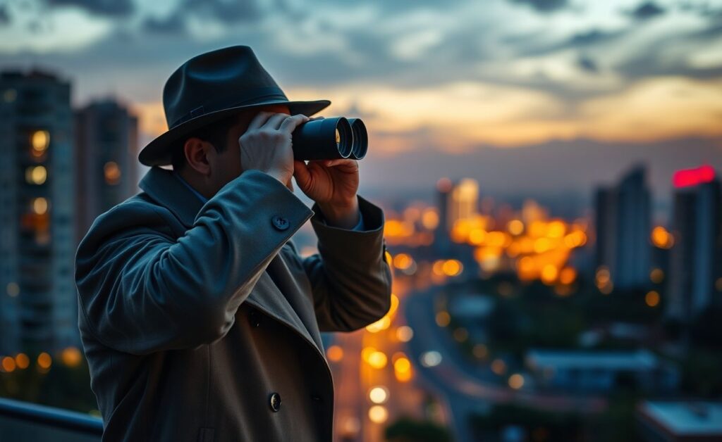 Detetive particular realizando vigilância em Londrina