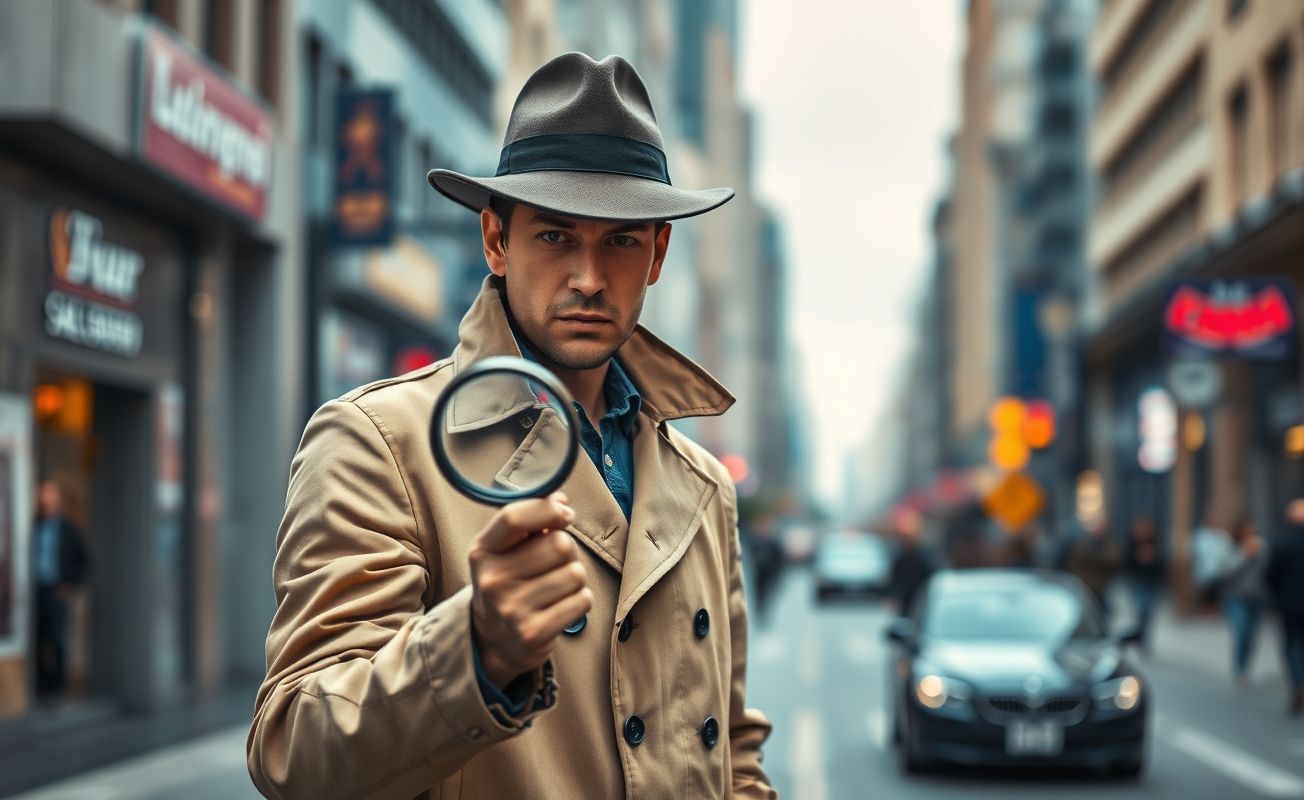 Detetive particular investigando em São Paulo
