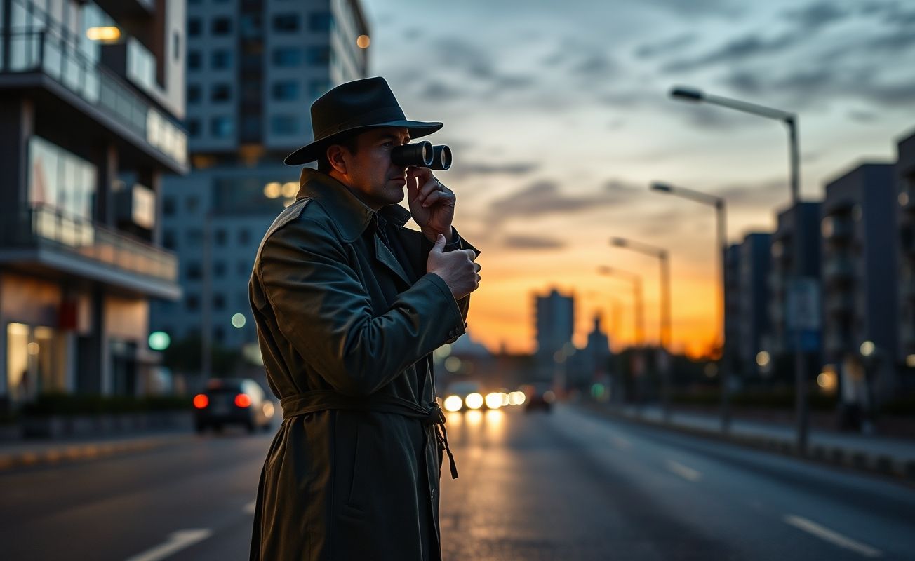 Detetive particular trabalhando em SJC