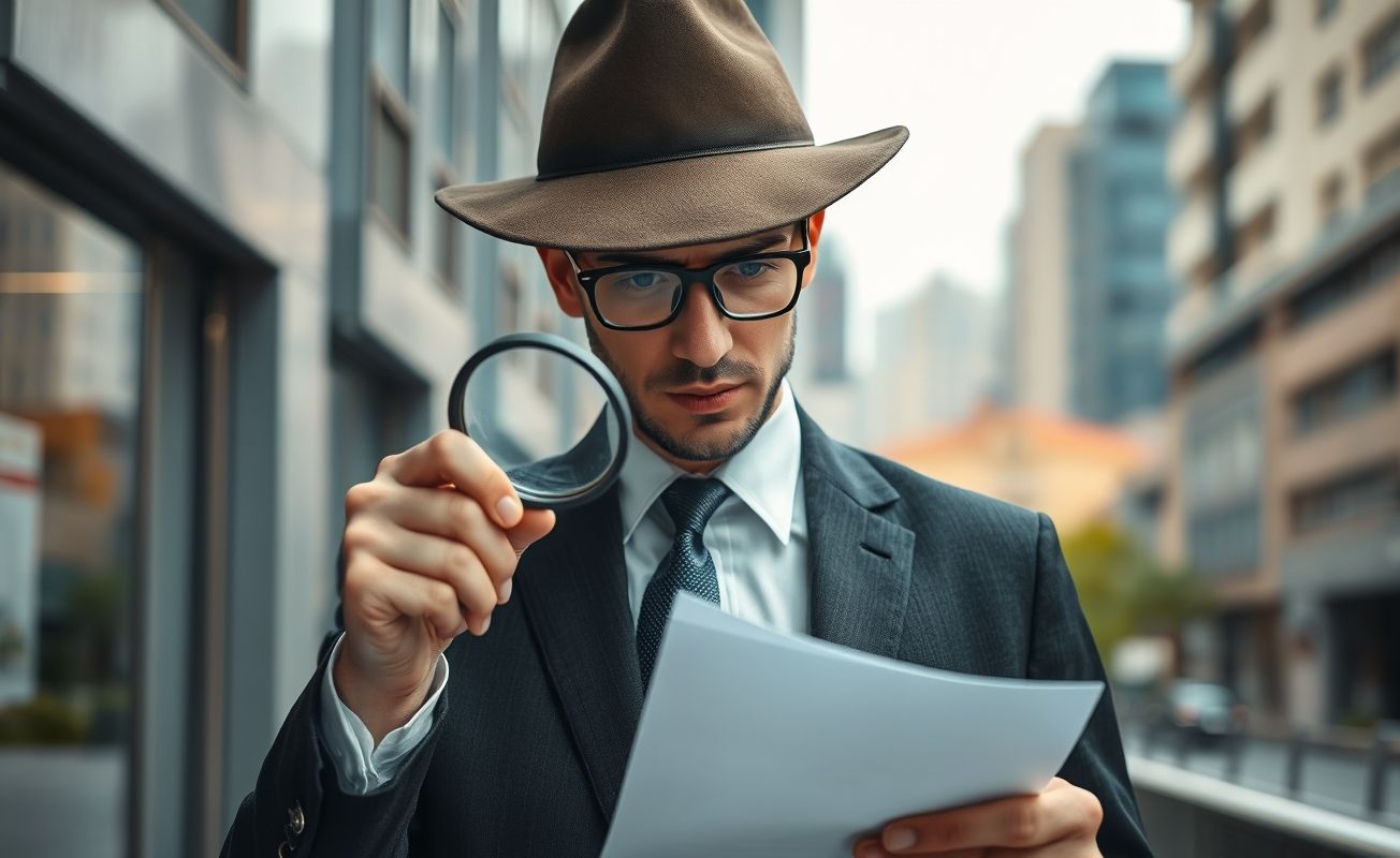 Detetive particular trabalhando em Sorocaba