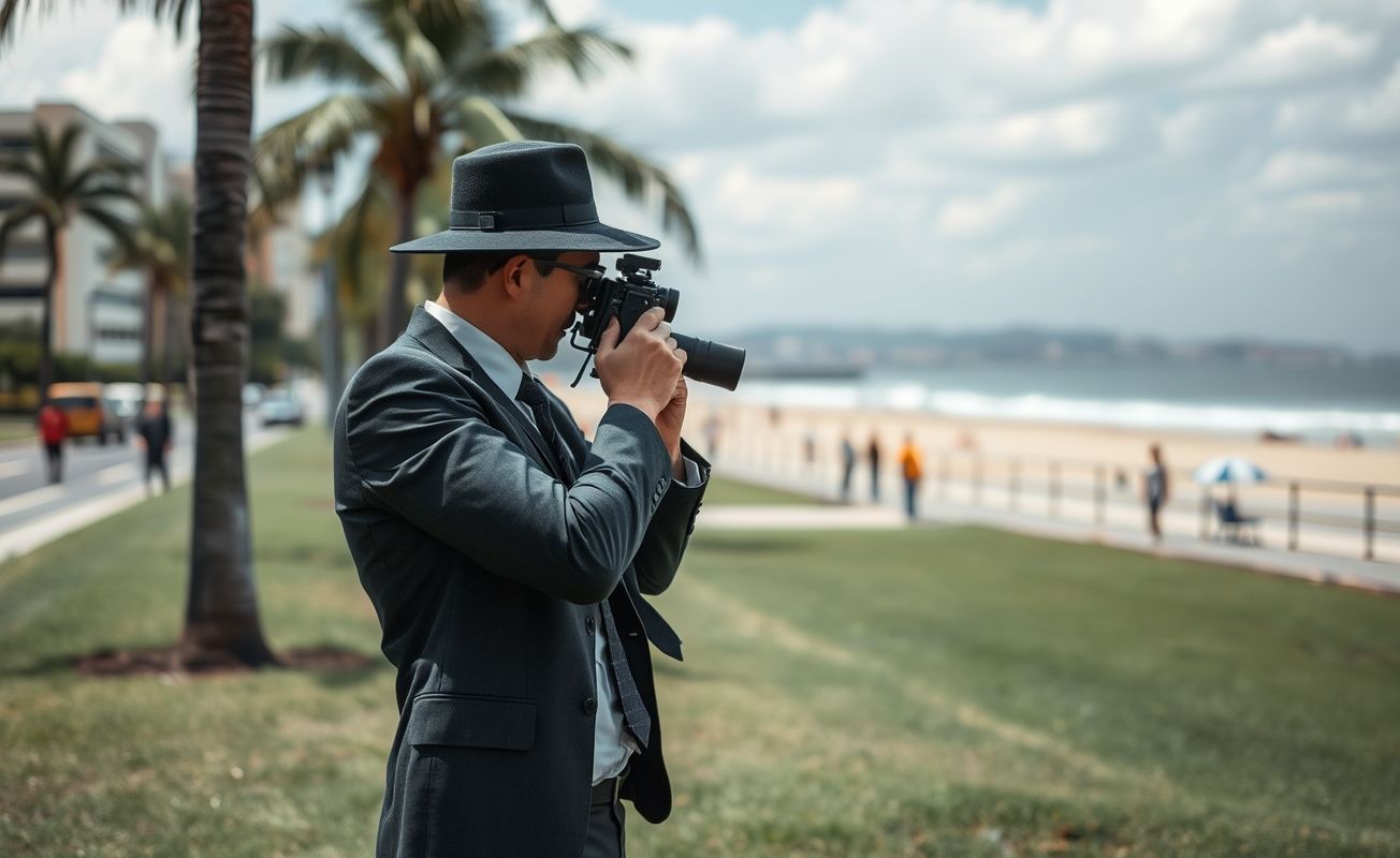 Detetive particular trabalhando em Vitória ES