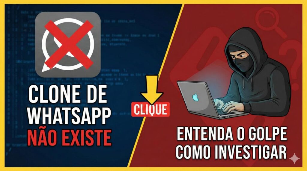 Detetive explica que clone de WhatsApp não existe e alerta sobre golpes e investigação legal