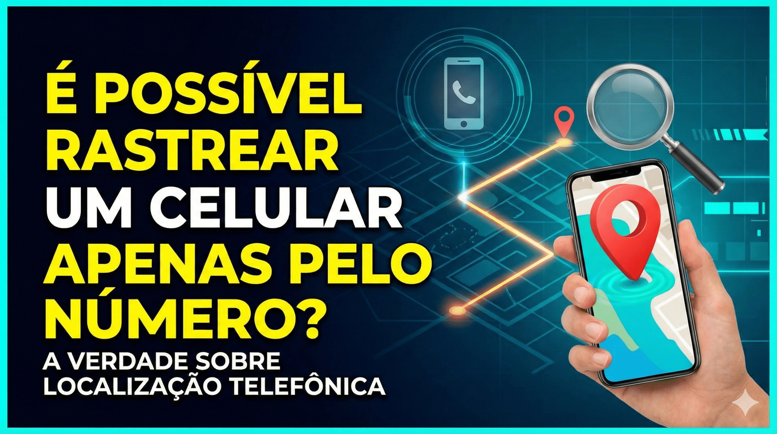Detetive explica a diferença entre rastrear e localizar um celular pelo número