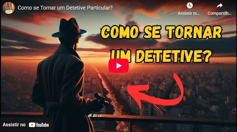 Curso de detetive particular com Edson Frazão: formação real e experiência prática